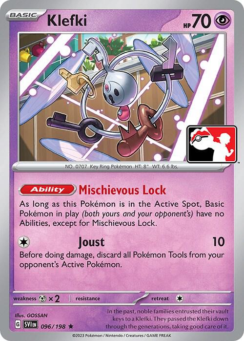 Klefki — Prize Pack Series Cards #096/198