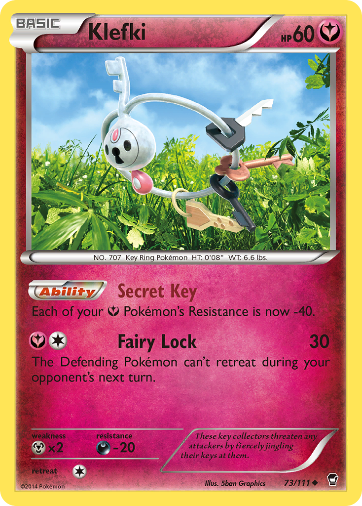 Klefki — XY - Furious Fists #73/111
