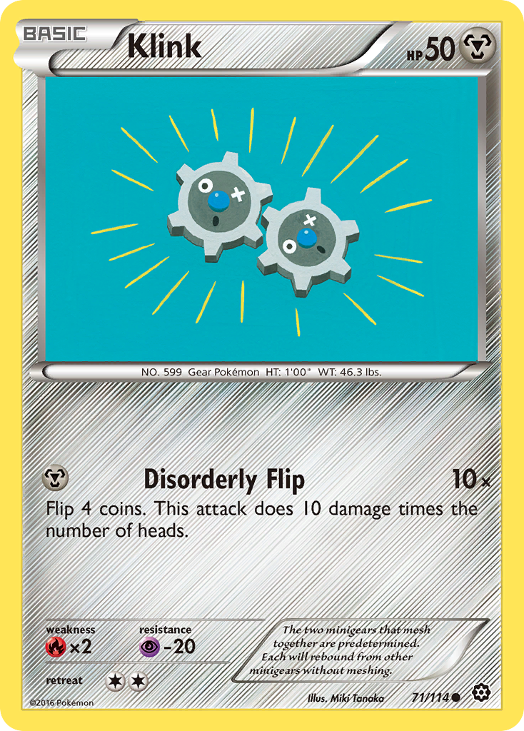 Klink — XY - Steam Siege #71/114