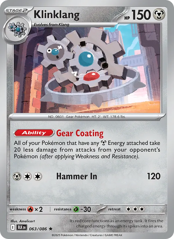 Klinklang (Master Ball Pattern)