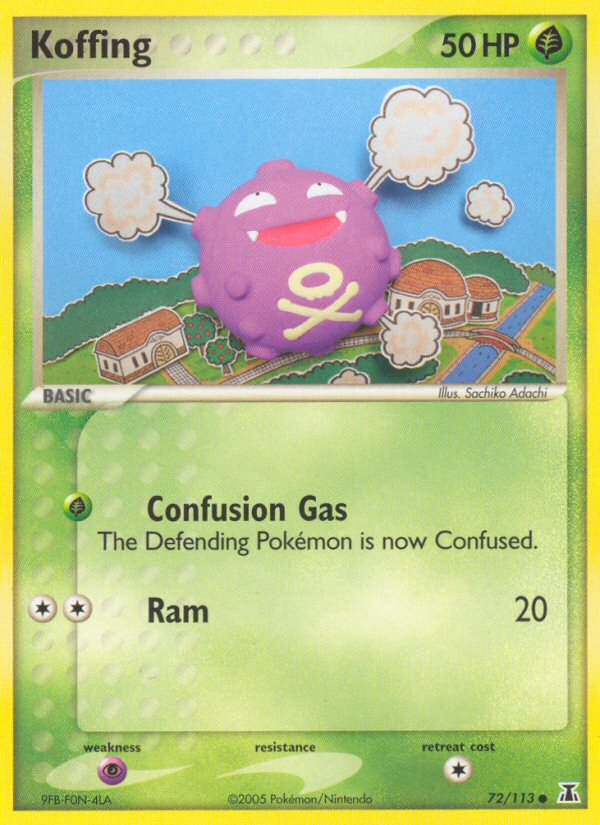 Koffing — Delta Species #72/113