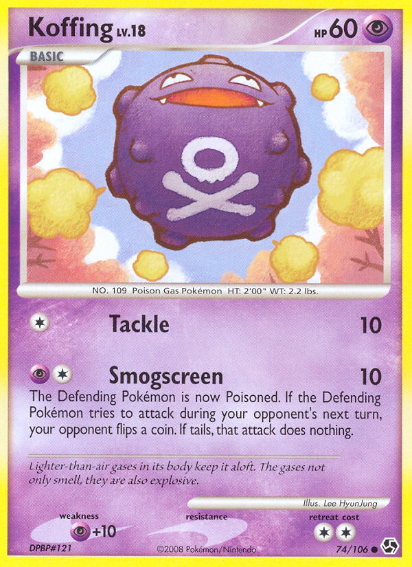 Koffing — Great Encounters #74/106