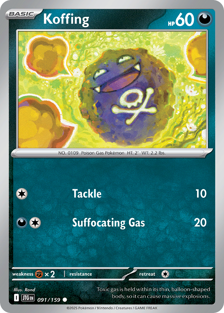 Koffing — SV09: Journey Together #091/159