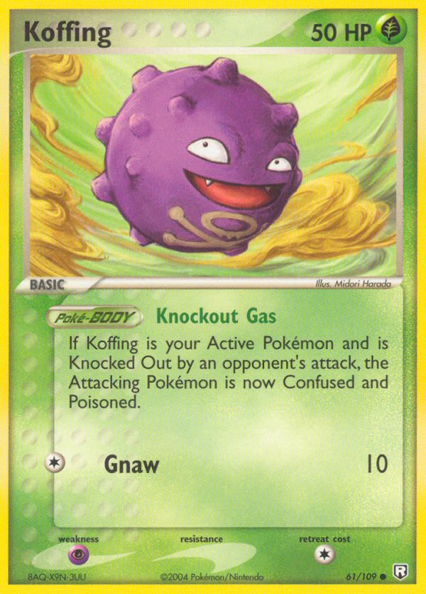 Koffing — Team Rocket Returns #61/109