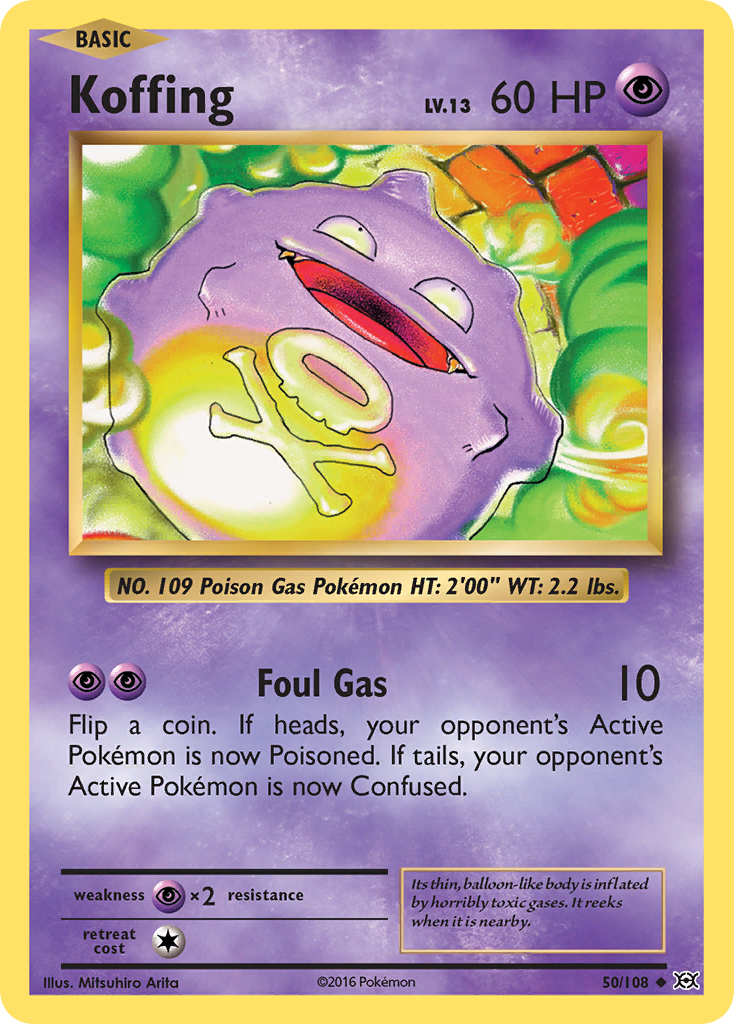 Koffing — XY - Evolutions #50/108