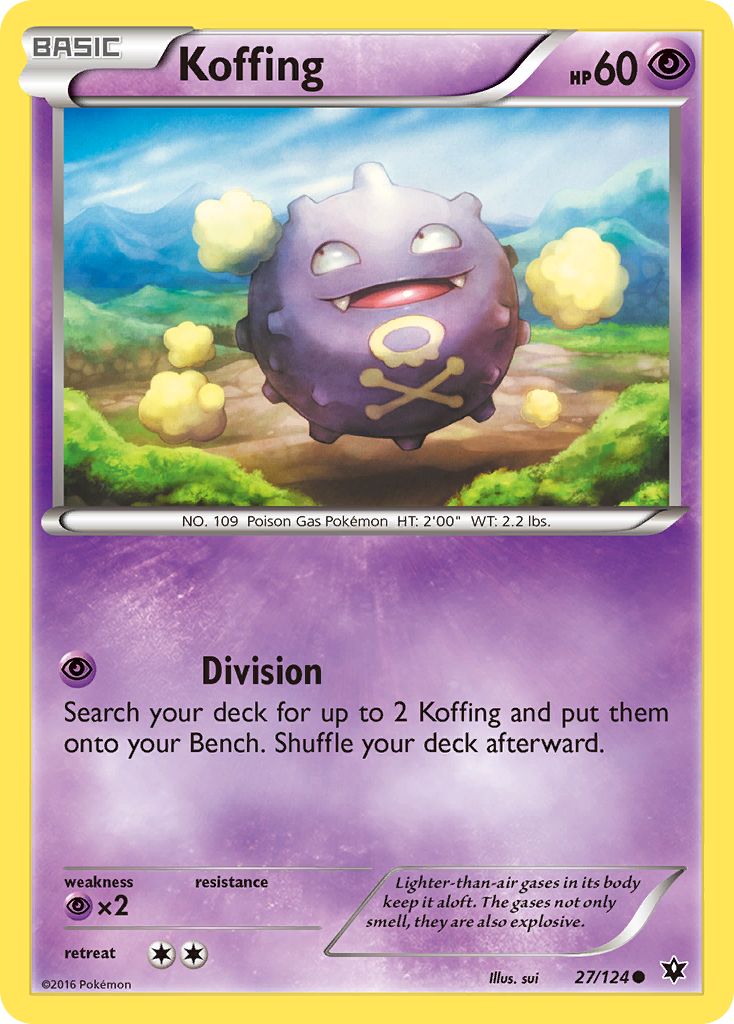 Koffing — XY - Fates Collide #27/124