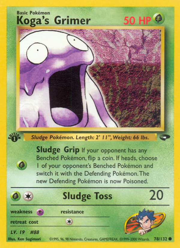 Koga's Grimer — Gym Challenge #078/132