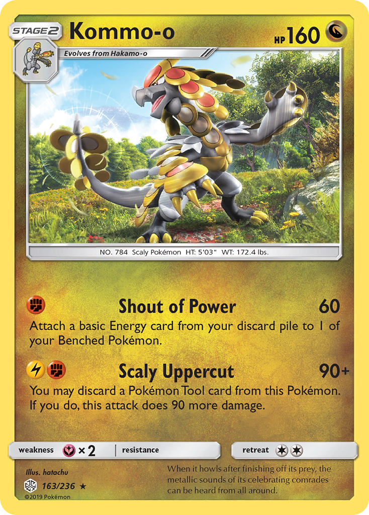 Kommo-o — SM - Cosmic Eclipse #163/236