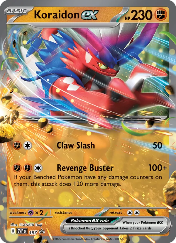 Koraidon ex — SV: Scarlet & Violet Promo Cards #197
