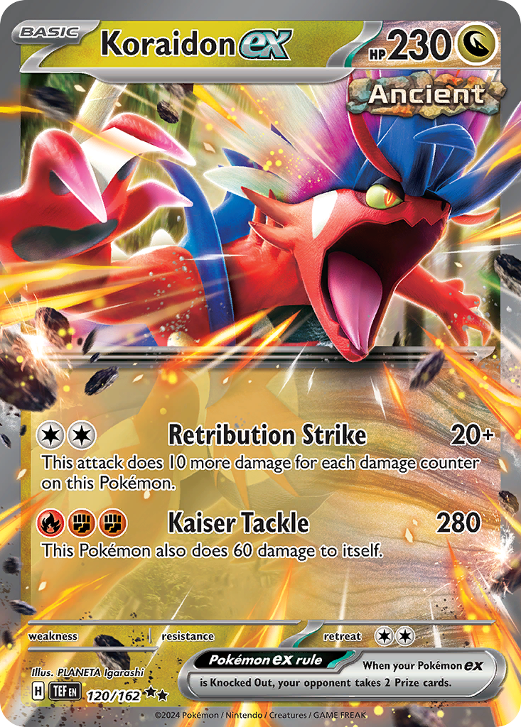 Koraidon ex — SV05: Temporal Forces #120/162