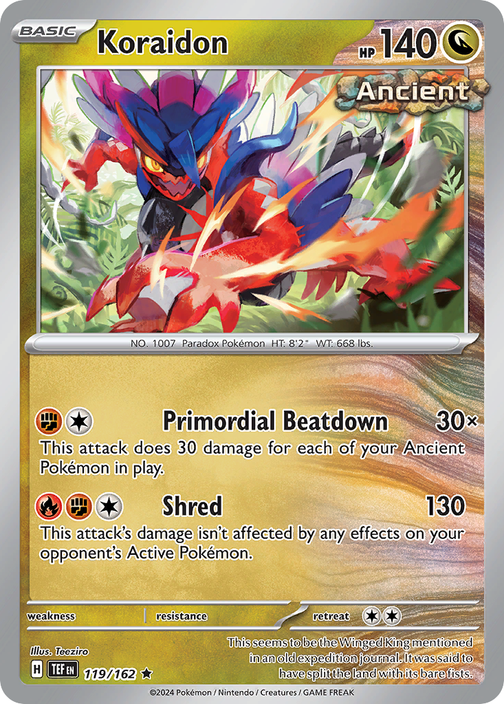Koraidon — SV05: Temporal Forces #119/162