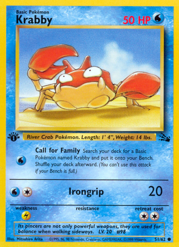 Krabby — Fossil #51/62