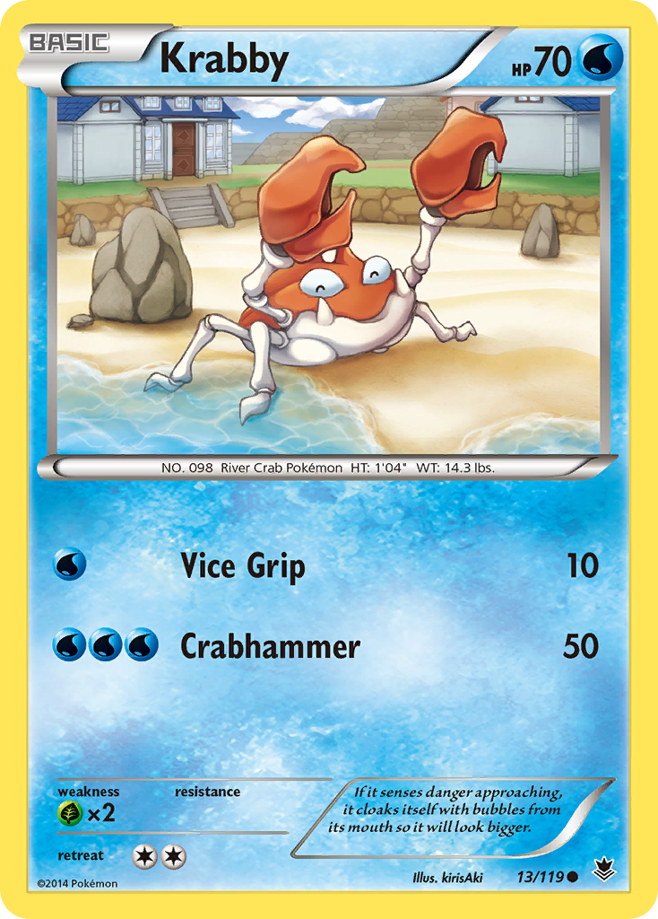 Krabby — XY - Phantom Forces #13/119
