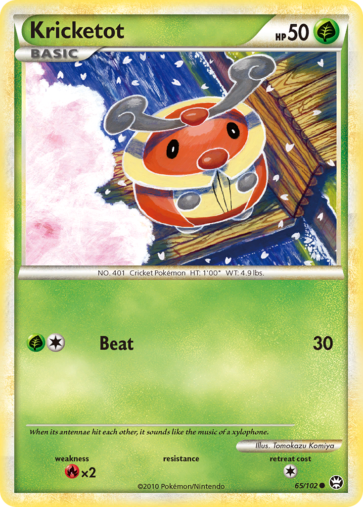 Kricketot — Triumphant #65/102