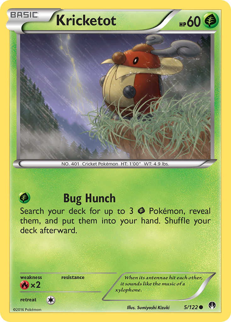 Kricketot — XY - BREAKpoint #5/122