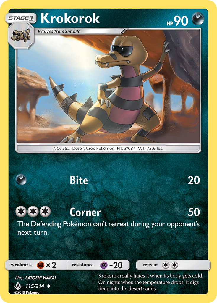 Krokorok — SM - Unbroken Bonds #115/214