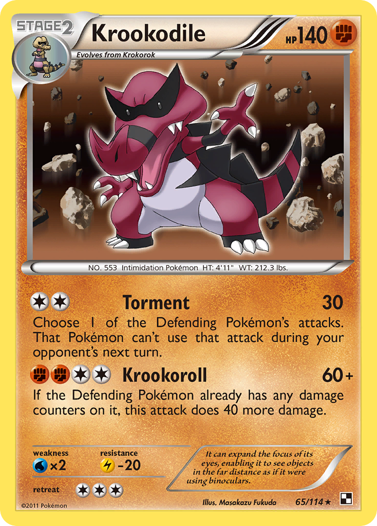 Krookodile — Blister Exclusives #065/114