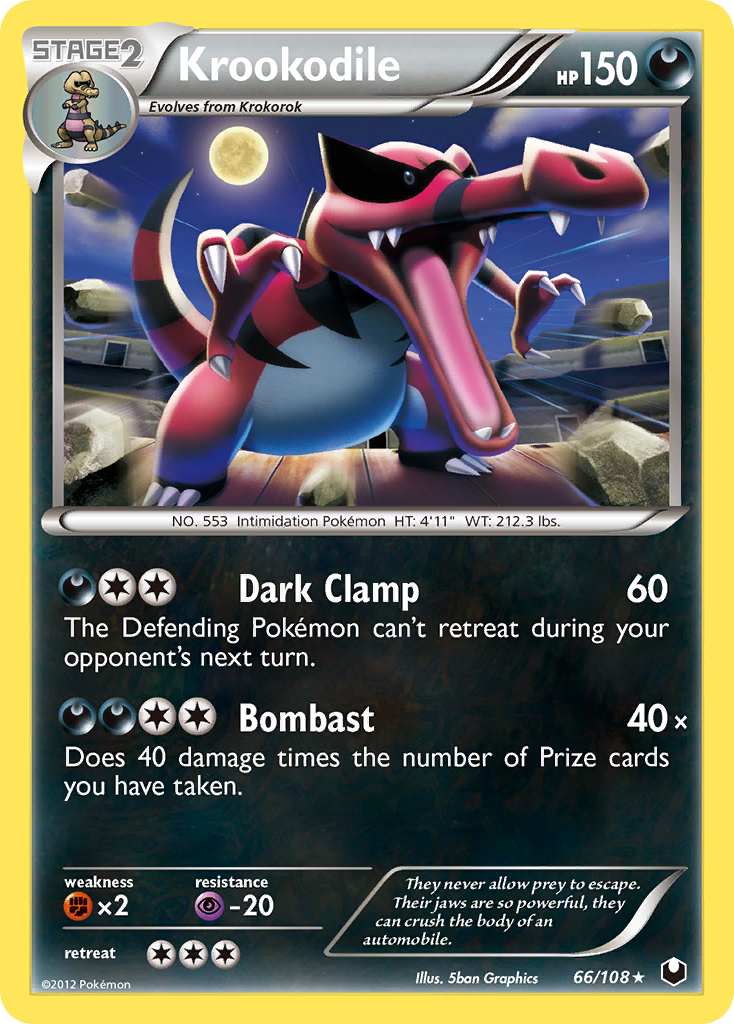 Krookodile — Dark Explorers #66/108