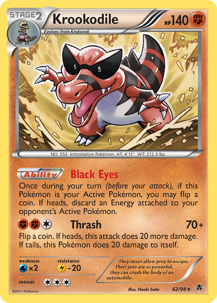 Krookodile — Emerging Powers #62/98