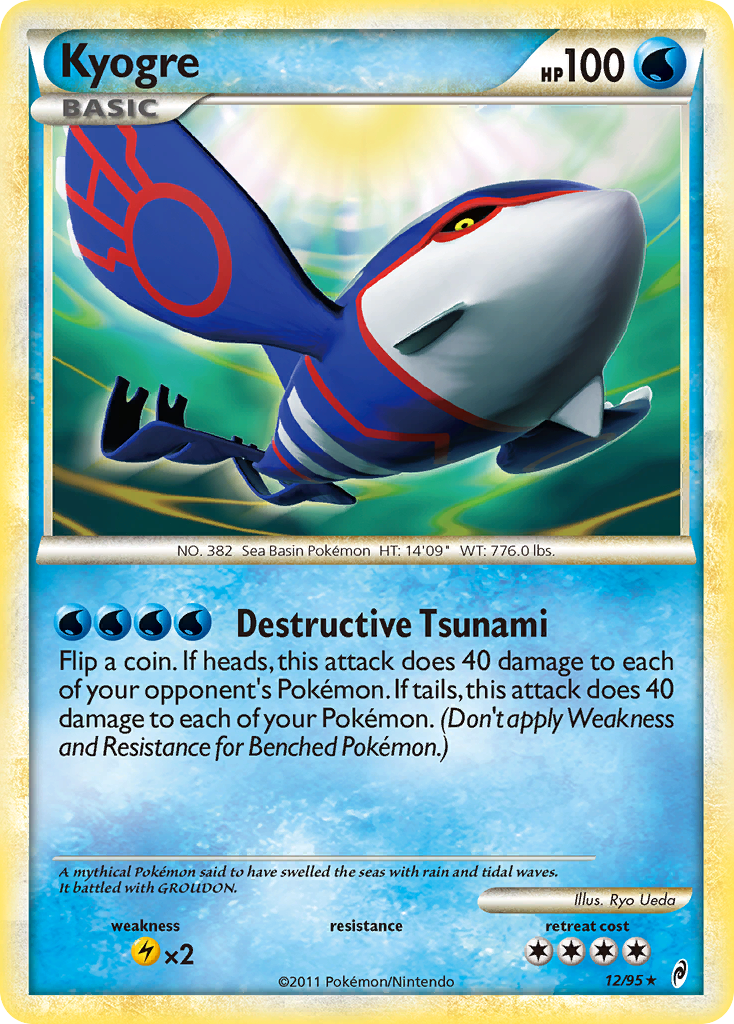 Kyogre — Call of Legends #12/95