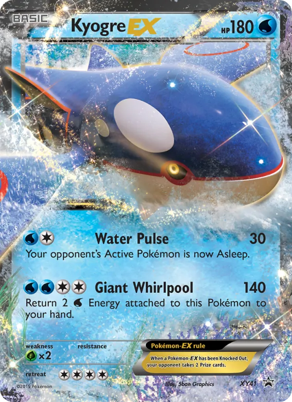 Kyogre EX — XY Promos #XY41