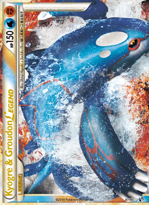 Kyogre & Groudon Legend (Top)