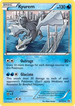 Kyurem 43/113 (BW Legendary Treasures) — Deck Exclusives #043/113