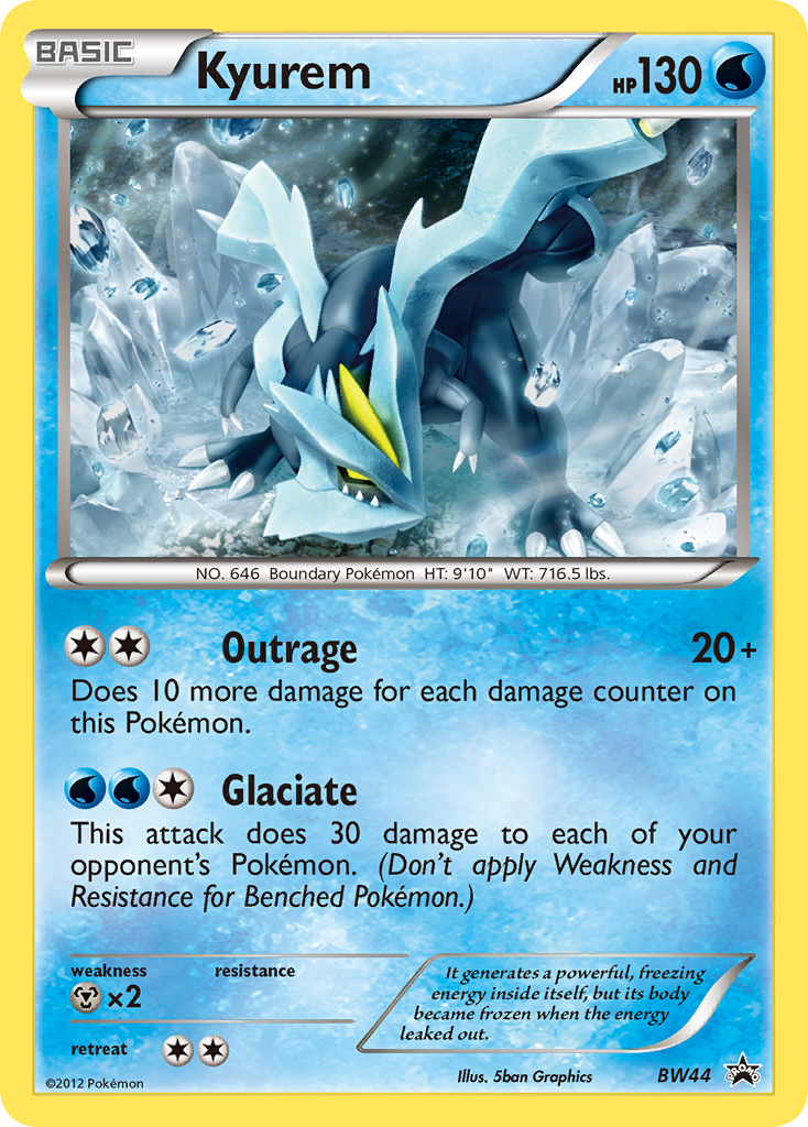 Kyurem — Black and White Promos #BW44