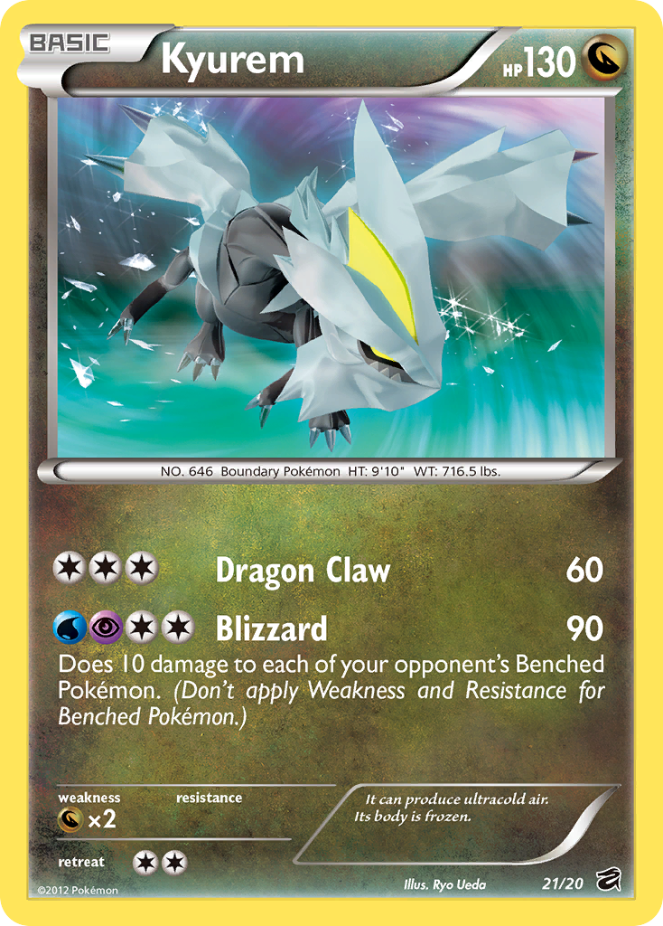 Kyurem — Dragon Vault #21/20