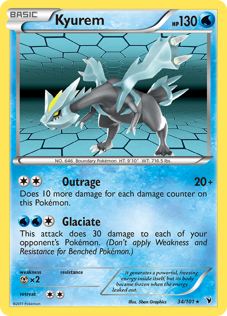 Kyurem — Noble Victories #34/101