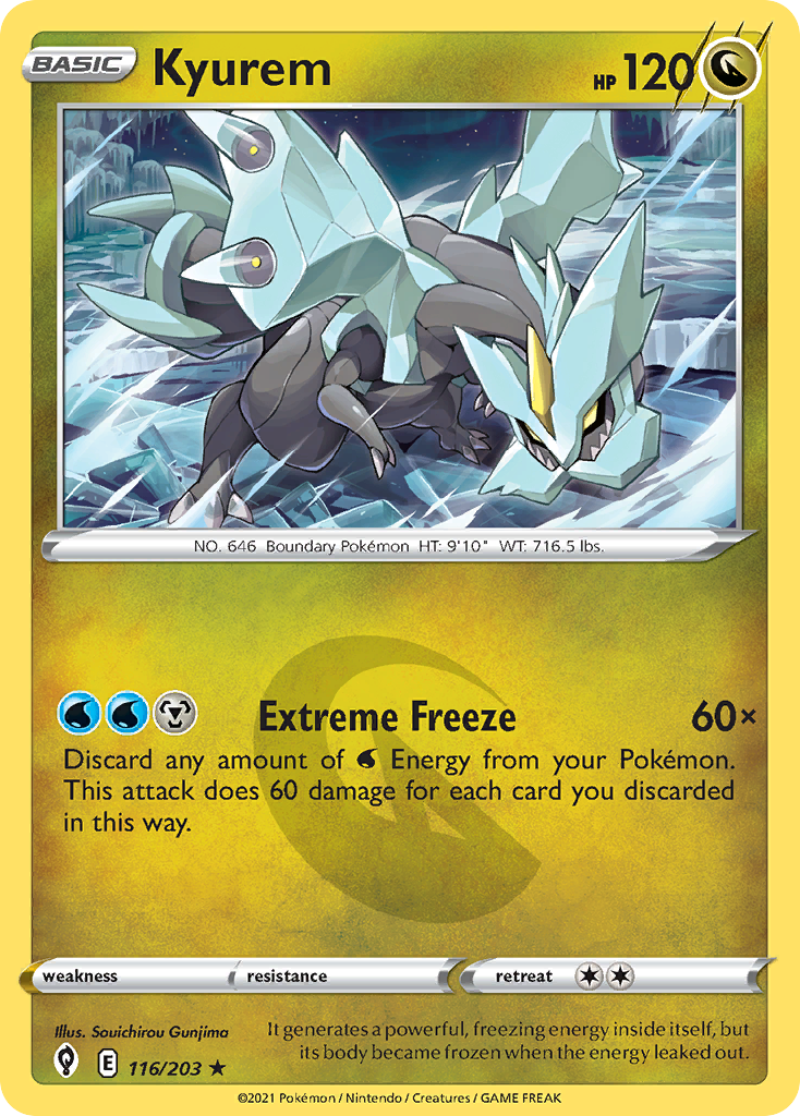 Kyurem — Prize Pack Series Cards #116/203