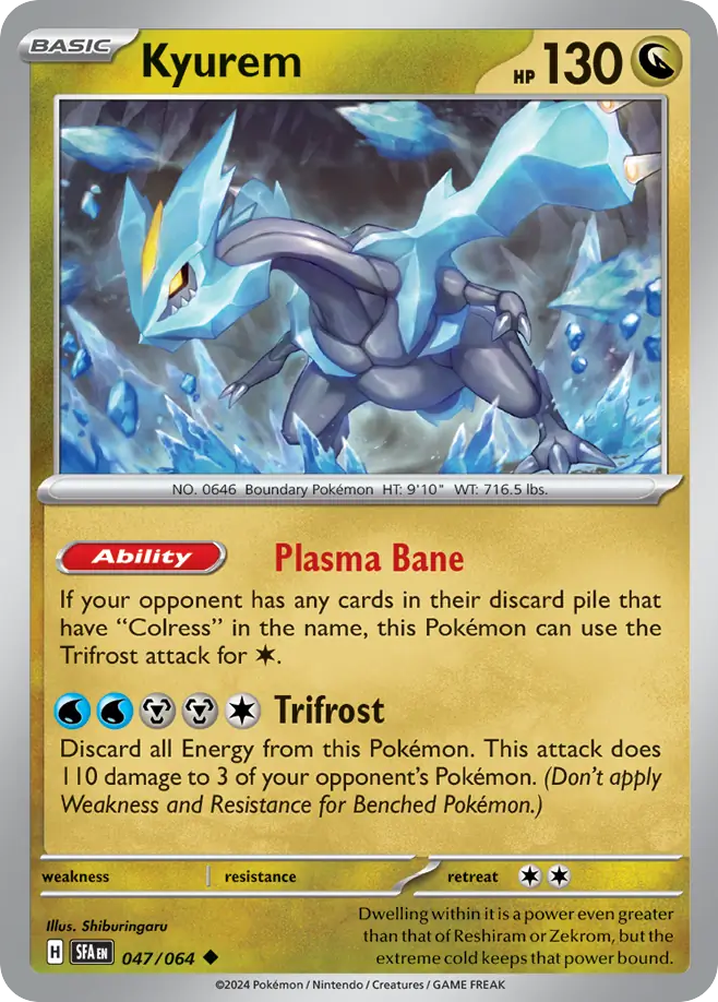 Kyurem — SV: Shrouded Fable #047/064