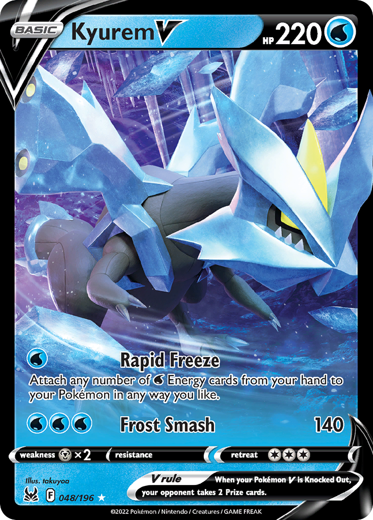 Kyurem V — SWSH11: Lost Origin #048/196
