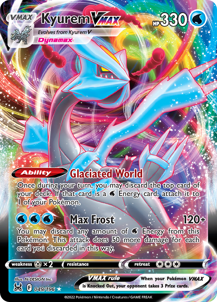 Kyurem VMAX — SWSH11: Lost Origin #049/196
