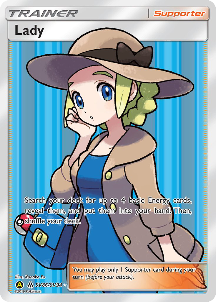 Lady — Hidden Fates: Shiny Vault #SV86/SV94