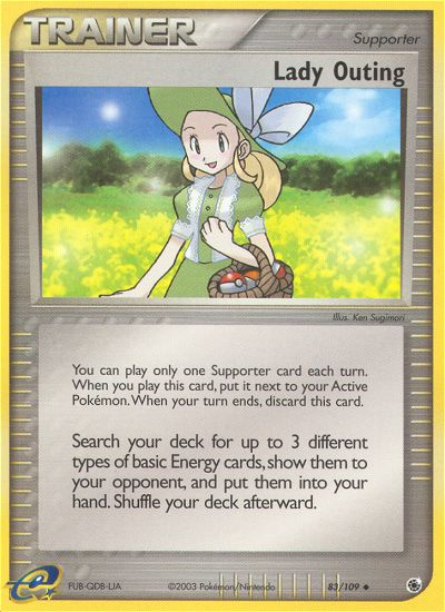 Lady Outing — Ruby and Sapphire #83/109