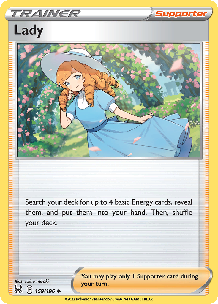 Lady — SWSH11: Lost Origin #159/196