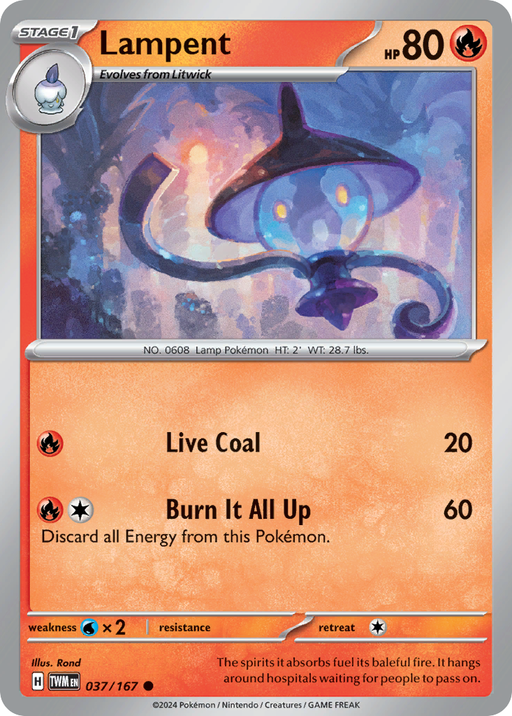 Lampent — SV06: Twilight Masquerade #037/167