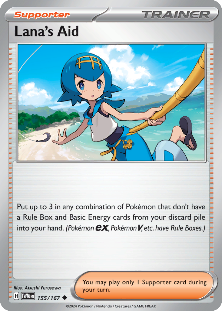 Lana's Aid — SV06: Twilight Masquerade #155/167