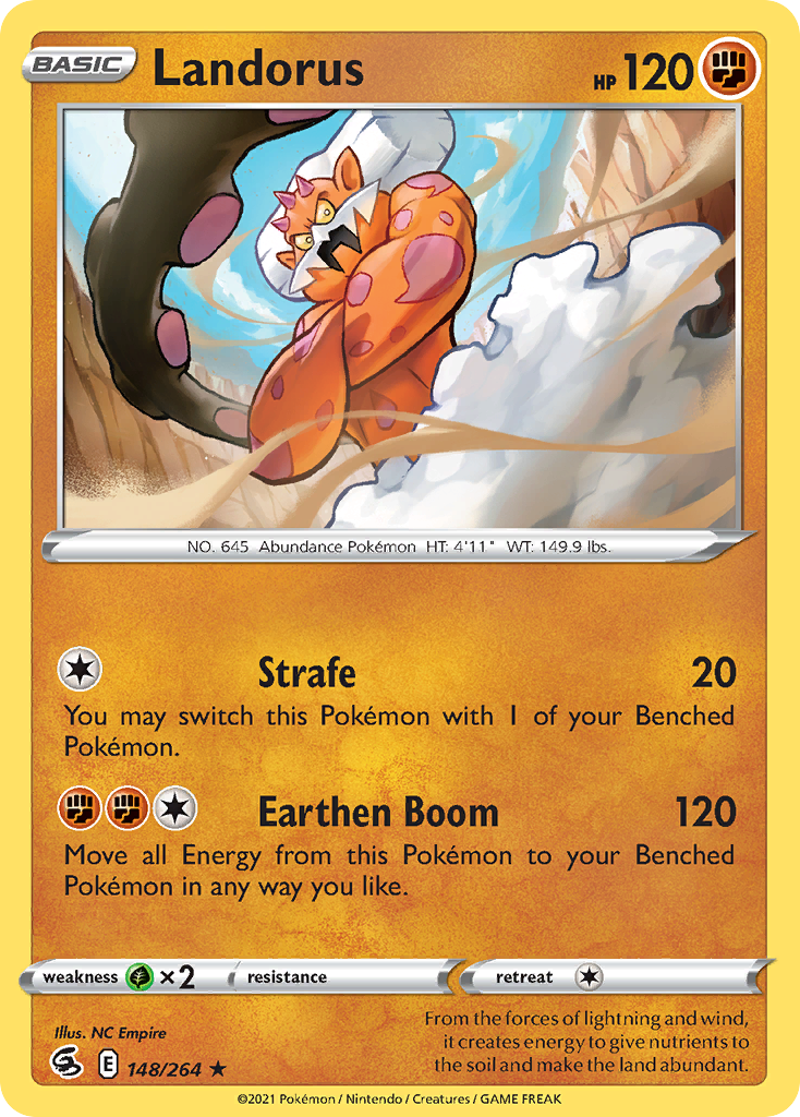 Landorus — Blister Exclusives #148/264