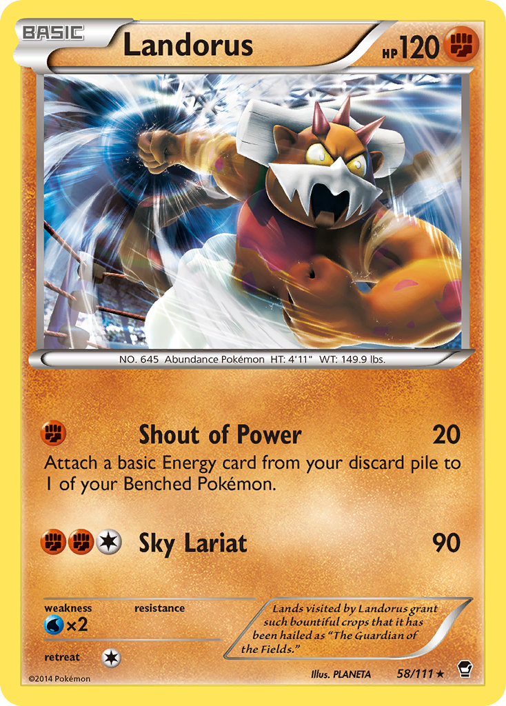 Landorus — Deck Exclusives #058/111
