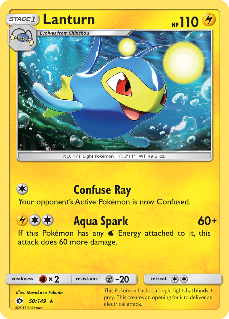 Lanturn — SM Base Set #50/149