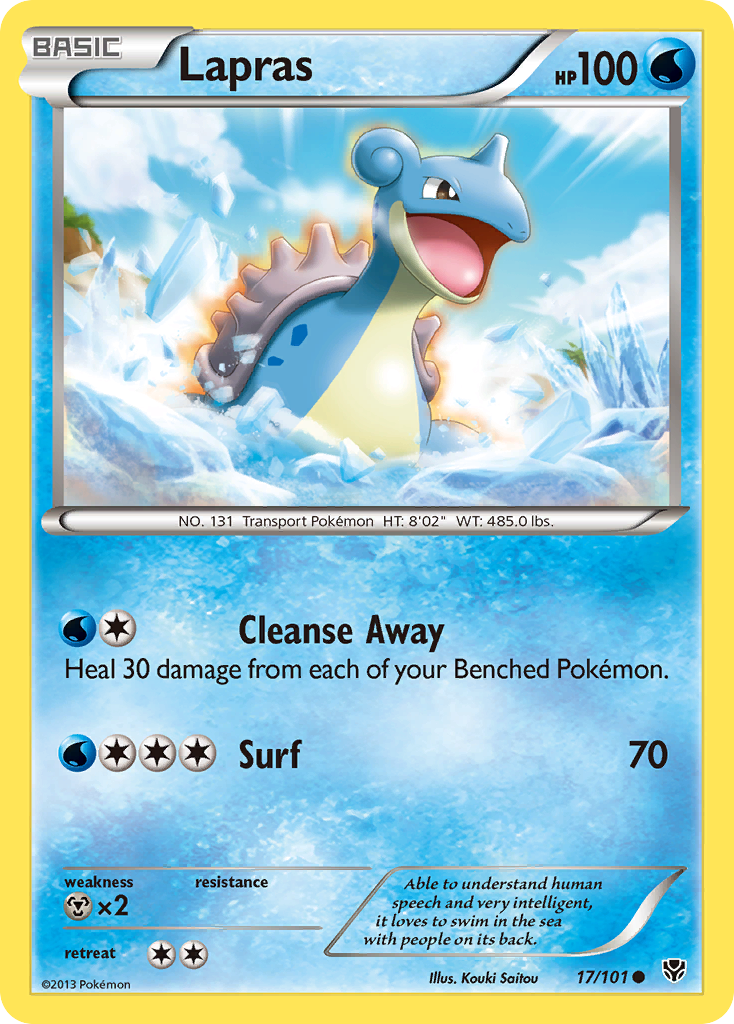 Lapras — Plasma Blast #17/101