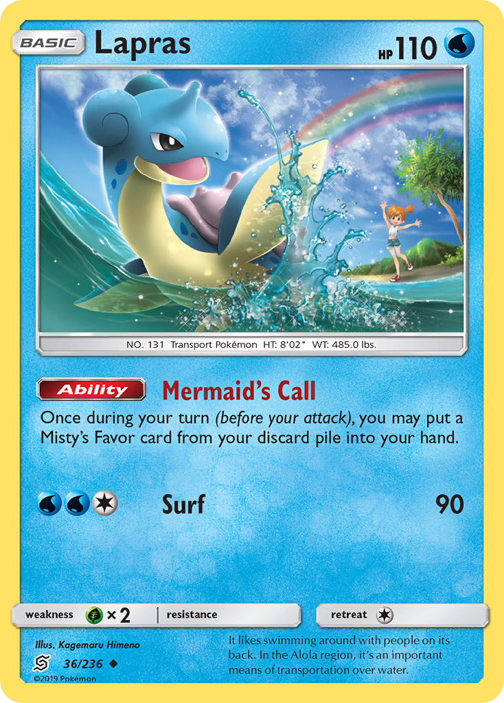 Lapras — SM - Unified Minds #36/236