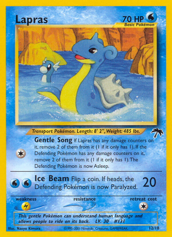 Lapras — Southern Islands #12/18