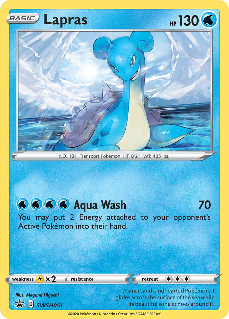 Lapras — SWSH: Sword & Shield Promo Cards #SWSH051
