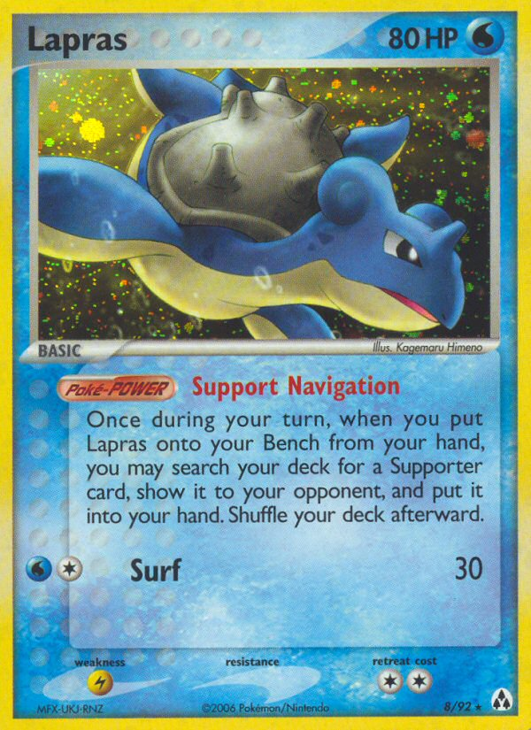 Lapras — Trading Card Game Classic #008/034