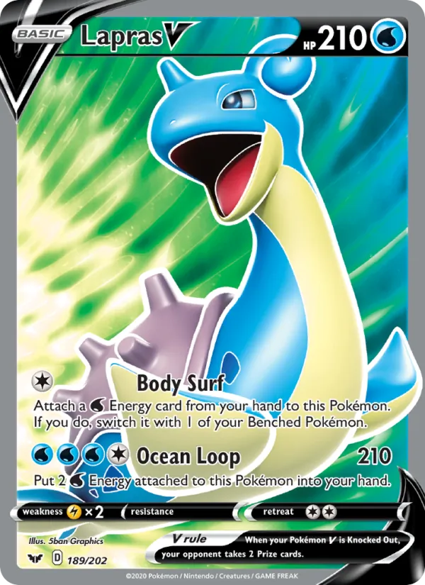 Lapras V (Full Art)