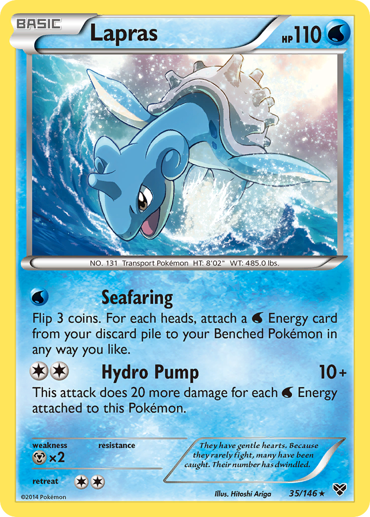 Lapras — XY Base Set #35/146