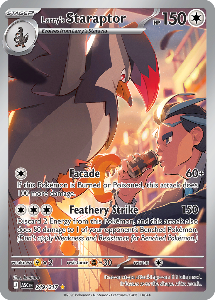 Larry's Staraptor — ME: Ascended Heroes #249/217